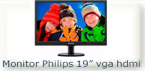 Monitor philips 19 pulgadas