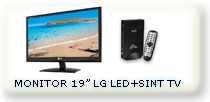 monitor lcd led lg + sintonizadora tv