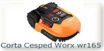 cortador de cesped robot landroid worx wr165 